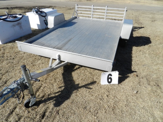 Alumunium utility trailer