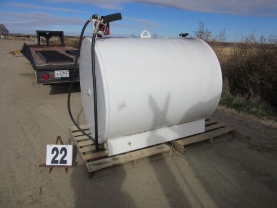 500 gal. fuel barrel