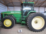 JD 8300 MFWD, 4 hyd.