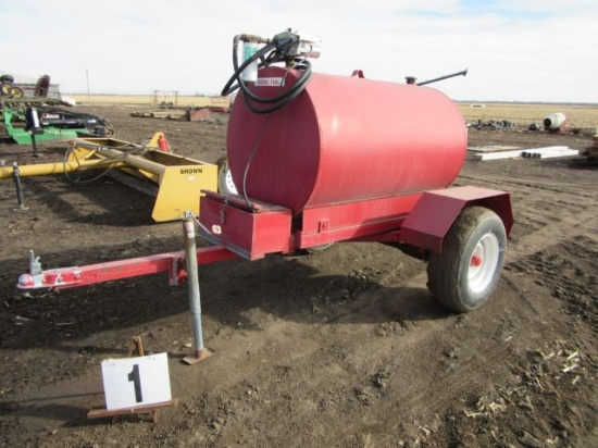 300 Gallon fuel trailer