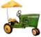 Child's Pedal Tractor, John Deere, Model 20 w/umbrella,