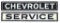 Automotive Signs (2), Chevrolet & Service, DSP dark