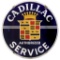 Automotive Sign, Cadillac Service, DSP, 5-color, mfgd