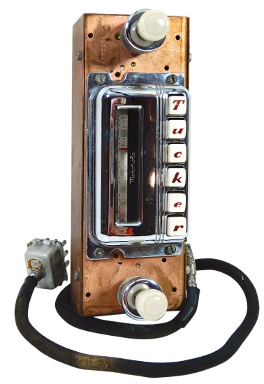 Automotive Radio, Tucker, mfgd by Motorola, untested