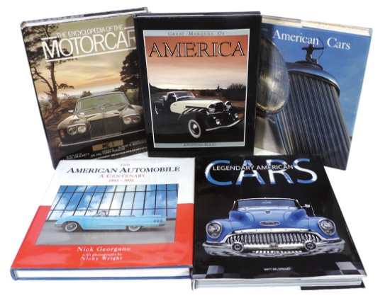 Automotive Literature (5), Legendary American Cars-Past
