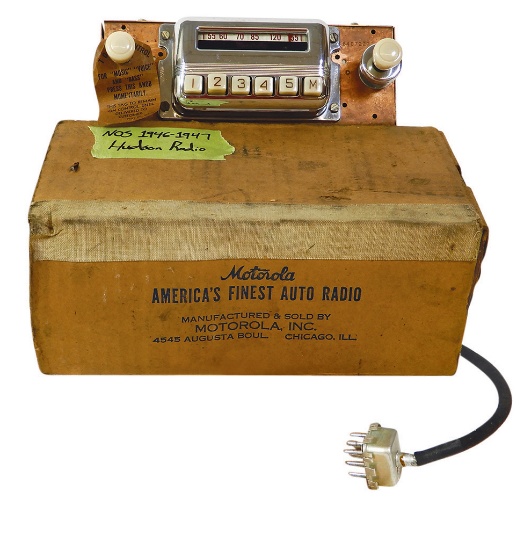 Automotive Radio, Hudson, 1946-1947 Automatic Control