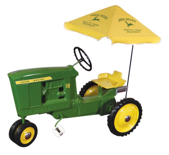 Child's Pedal Tractor, John Deere Model 10 with canopy,