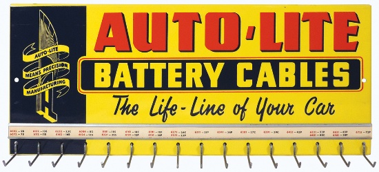 Automotive Cable Rack, Auto-Lite Battery Cables, very