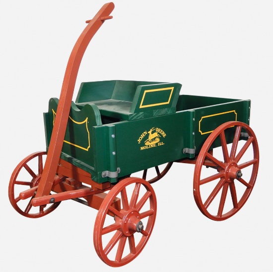 Child's Wagon, John Deere "Anniversary Special" farm