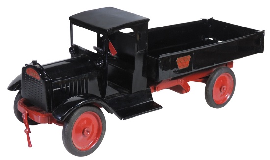 Toy Dump Truck, Keystone Packard, pressed steel,