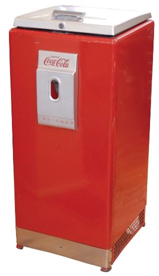Coca-Cola 1-Case Office Cooler, mfgd by Cavalier,