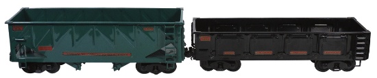 Toy Buddy L Outdoor Railroad cars (2), Hopper #15407