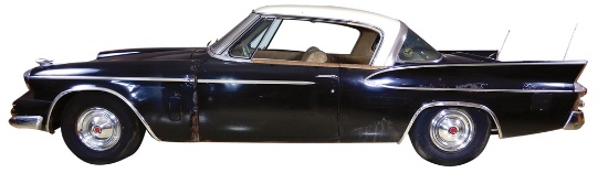 1958 Packard Hawk. This was the very last year a car