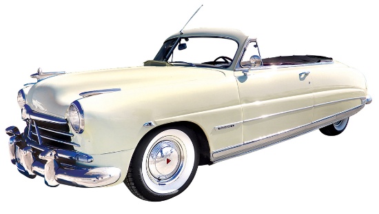1950 Hudson Convertible. At $2,809 this Hudson model