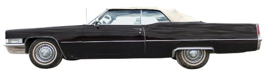 1969 Cadillac DeVille Convertible. Purchased from