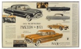 Automotive Advertising, 1953 Packard Dealership poster