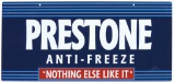 Automotive Sign, Prestone Anti-freeze, heavy enamel