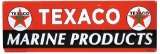 Petroliana Sign, Texaco Marine Products, Rhyne & Son &