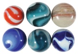 Automotive Gear Shift Knobs (6), colorful Akro-Agate