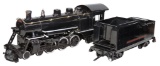 Toy Buddy L #963 Locomotive & Tender, pressed steel,