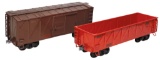 Toy Buddy L Outdoor Railroad Freight Cars (2), #70836