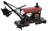 Toy Buddy L Steam Shovel, pressed steel, authorized