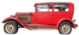 Willys Knight 1928 Model 56 Touring Sedan. A true “Barn Find”