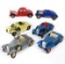 Toy Hot Rods (6), Metal & Plastic, Well played with cond, 8
