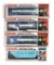 Toy Lionel Freight Passenger & Freight Cars (4), 0/O-27 ga, 3 Blue Comet pa