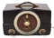 Vintage Zenith Radio, brown Bakelite, am/fm model H725, VG working cond w/s