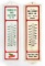 Advertising Thermometers(2), Franklin W. Thies DeKalb Thermometer & Milt St