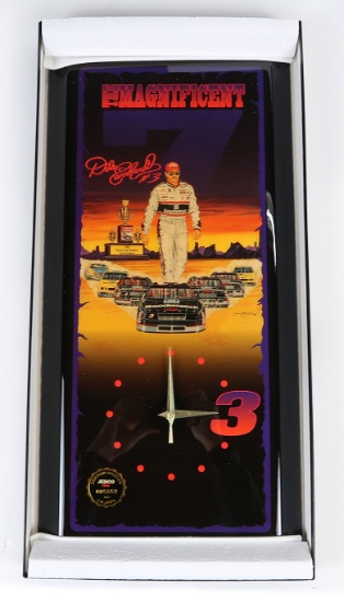 The Magnificent 7 Dale Earnhardt Ltd Ed Clock, 5093 of 10,000, New In Box,