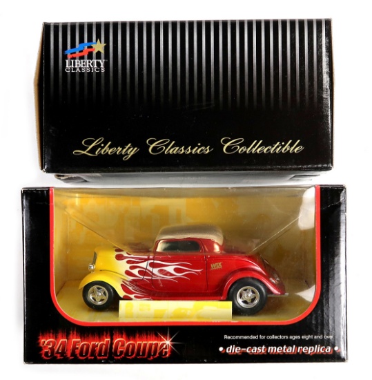 Toy Scale Models (2), Liberty Classics 1941 Willys & WIX Filters 1934 Ford
