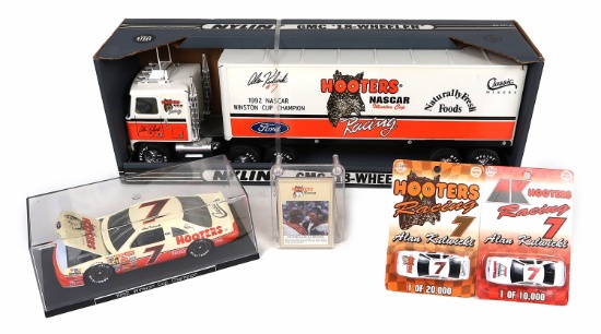 Nascar Hooter Collection, 18 Wheeler 21" in box, die-cast Car & Collector c