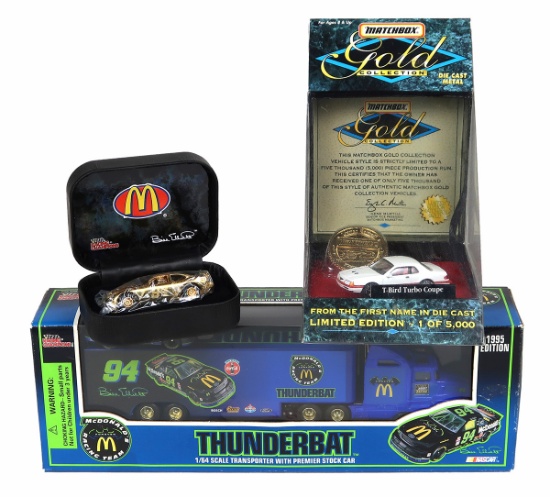 Nascar McDonald's Collectibles (3), Racing Champions Thunderbrat semi, matc