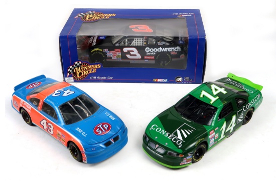 Nascar Scale Models (3), 1/18 scale #3 Winner's Circle, #14 Racing Champion