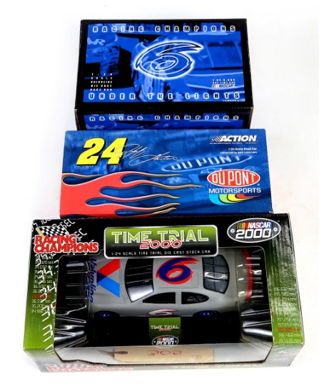 Nascar Scale Models (3), 1:24 scale two different #6 Winner's Circle & #24