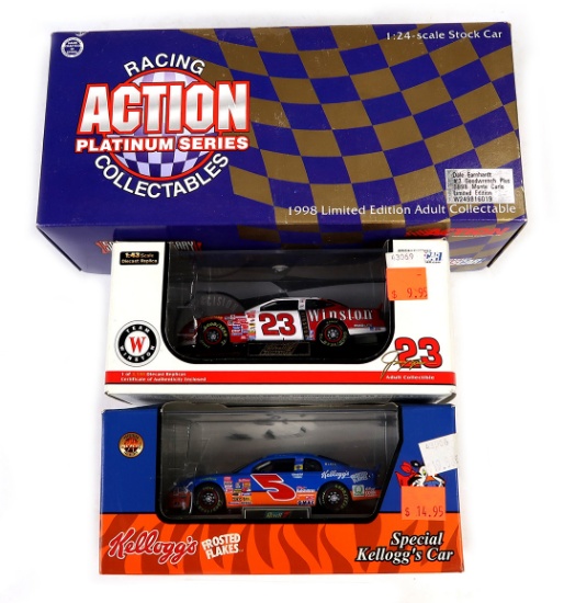 Nascar Scale Models (3), 1:24 scale 1998 Dale Earnhardt 50th Anniversary Lt