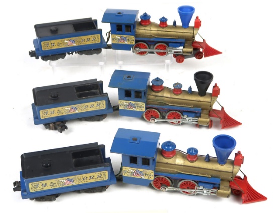 Toy Train, Civil War 'Frontiersman' Electric Train, Wood Burner Type Locomo