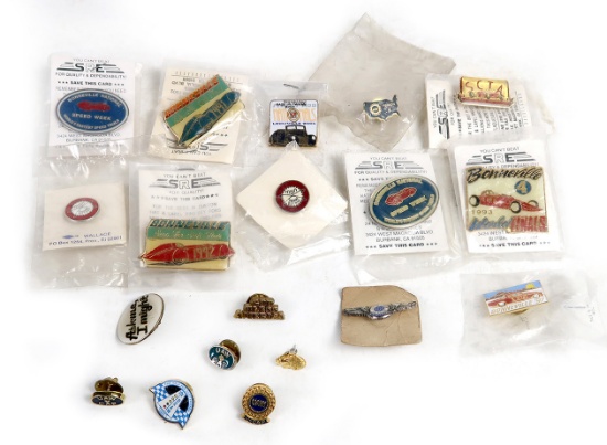 Collectibles (19), Assorted Automotive Pins, Good to Fair cond, 2" L.