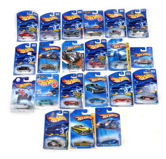 Hot Wheels (21), Evil Twin, Ooz Coupe, Flying Aces II '32 Ford, Fat Fendere