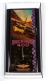 Brickyard 400 Ltd Ed Jebco Clock, 1268 of 5000. New In Box, 23