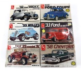 Toy Scale Models (6), Ertl, '58 Chevrolet Impala Coupe, '40 Ford Coupe, '32