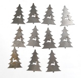 Tree/John Deere Logo Shaped Metal Medallions (11), 3