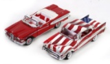 Toy Scale Models (2), Road Legends 1958 Edsel Citation Cabriolet, & Ertl 19