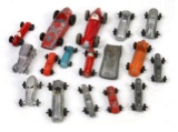 Assorted Racing Cars (17), Metal Midge Toy & Dinkey Toys included, various