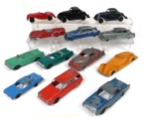 Metal Toy Cars (13), Some Hubley, Structo & Tootsietoys, largest 7'' L.