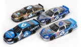 Ford Viagra Race Cars (4), w/o boxes, Exc cond, 8