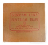 Toy Marx Train Set, No. 25234 Streamline w/999 loco, tender, 4 cars, transf
