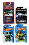 Hot Wheels (4), HW City The Simpsons, Ghostbusters ECTO-1, Star Car Laverne